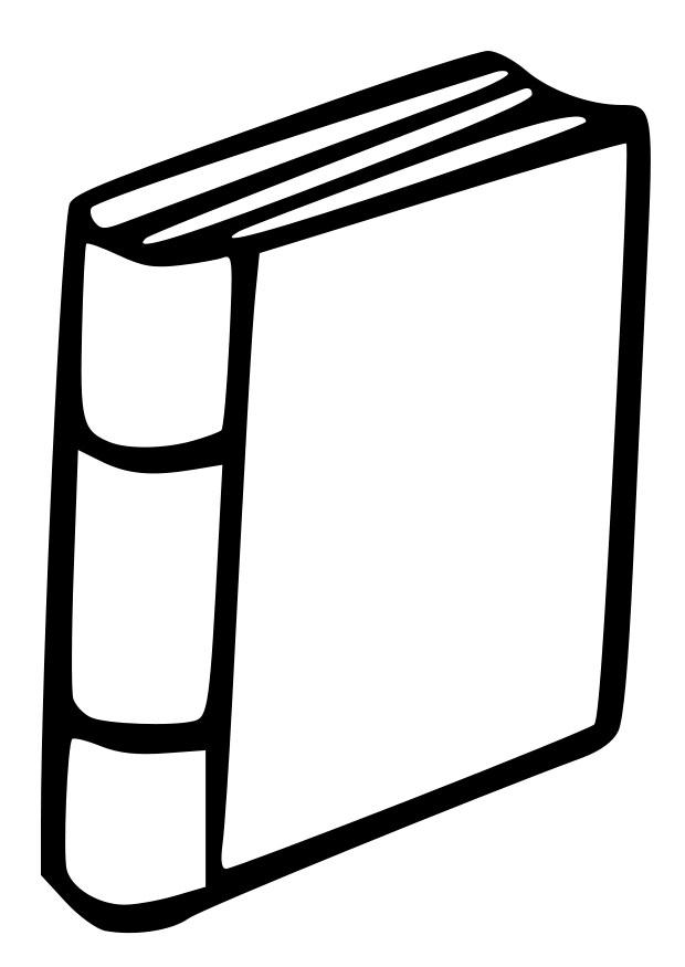 livro Página para colorir livro