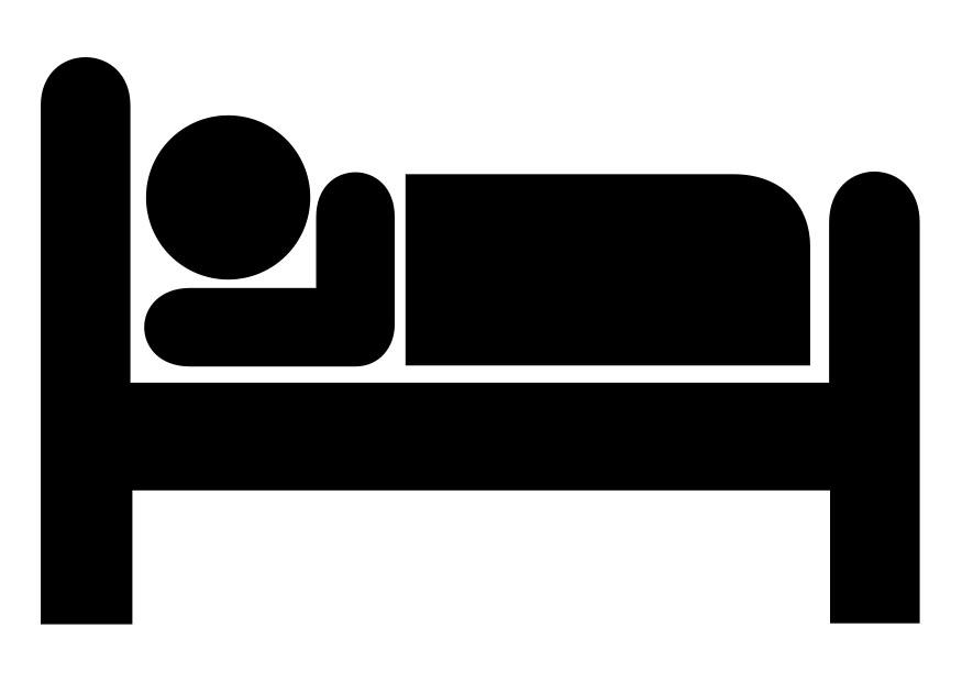 lugar para dormir Página para colorir lugar para dormir