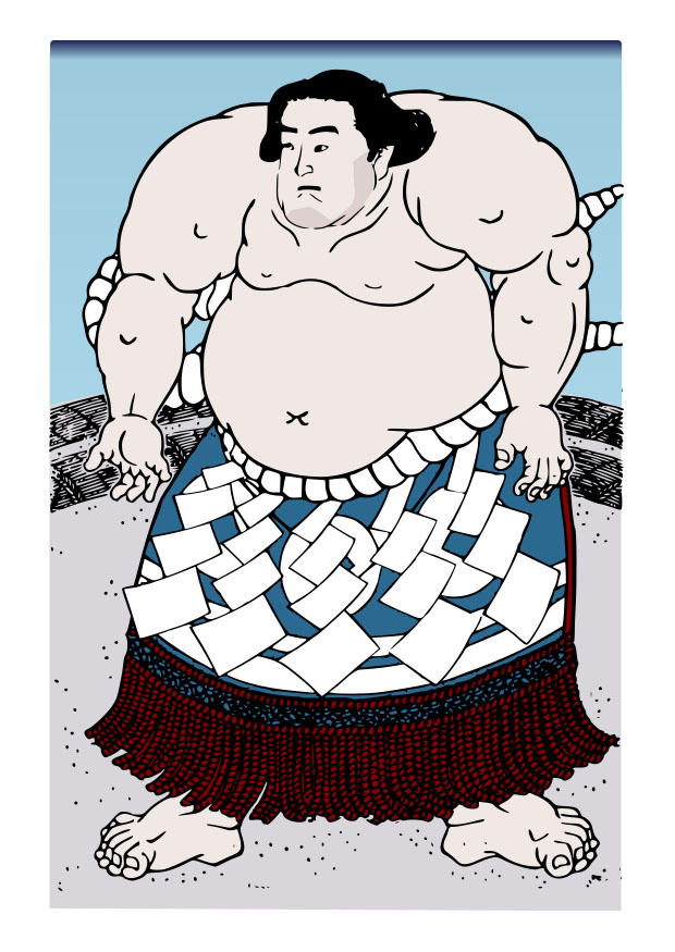 lutador de sumA´ imagem lutador de sumA´