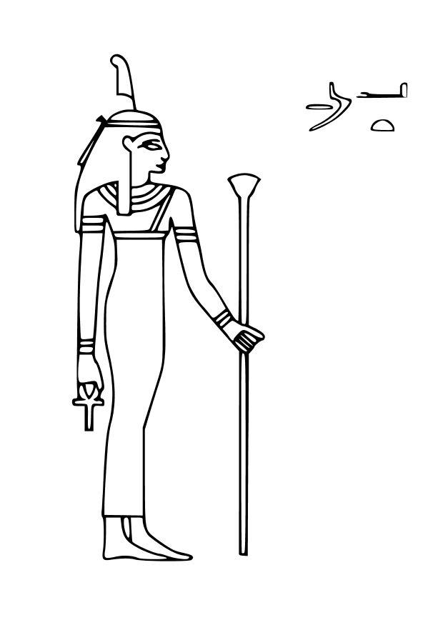 maat Página para colorir maat