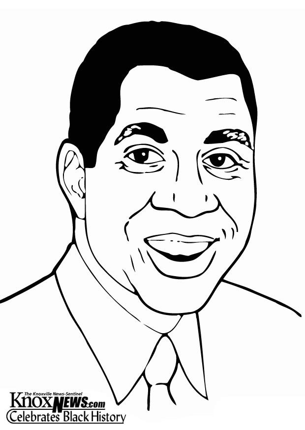 Página para colorir magic johnson