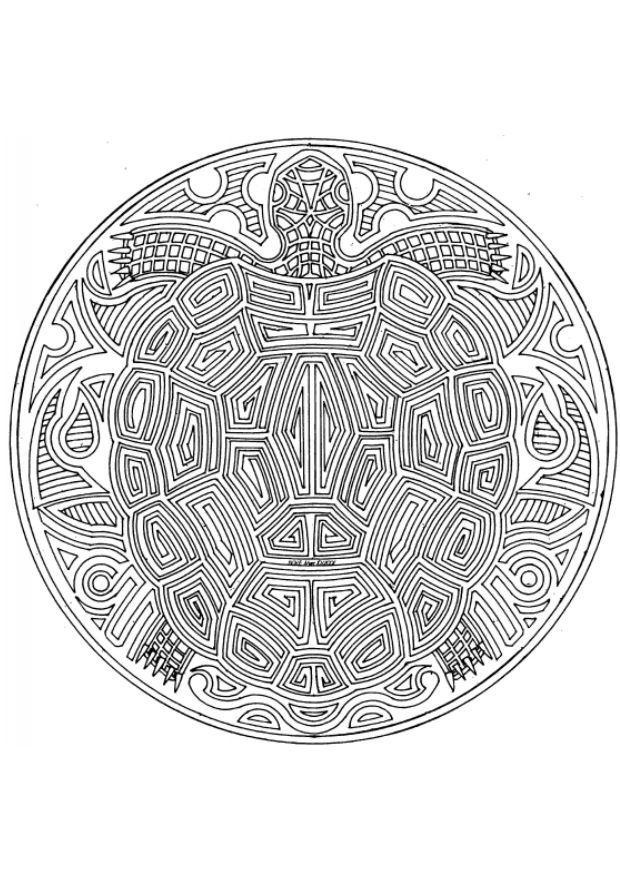 mandala-1802c Página para colorir mandala-1802c