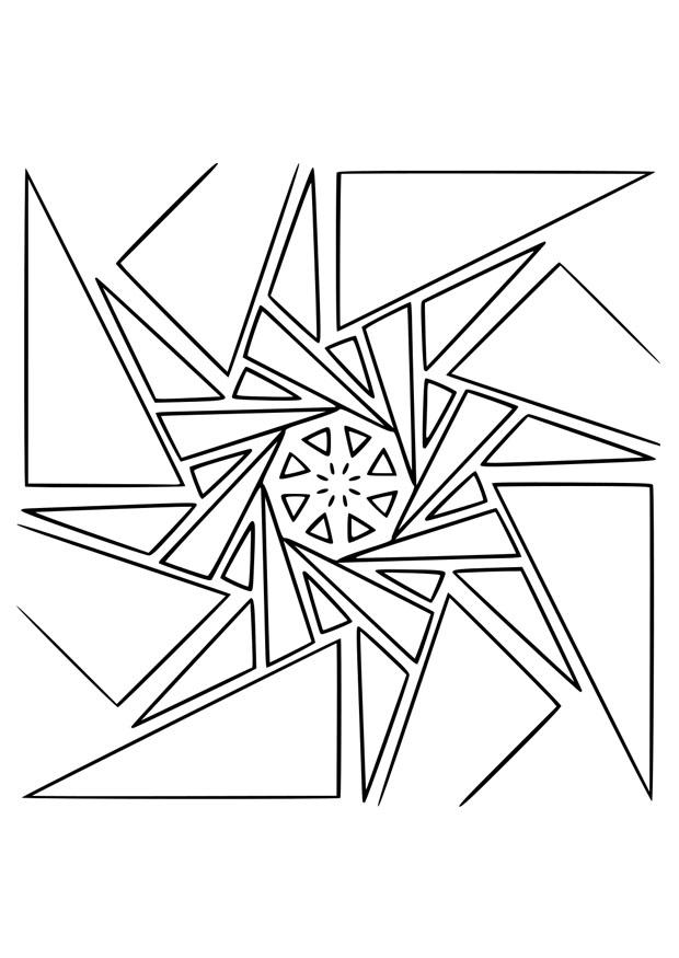 mandala11 Página para colorir mandala11
