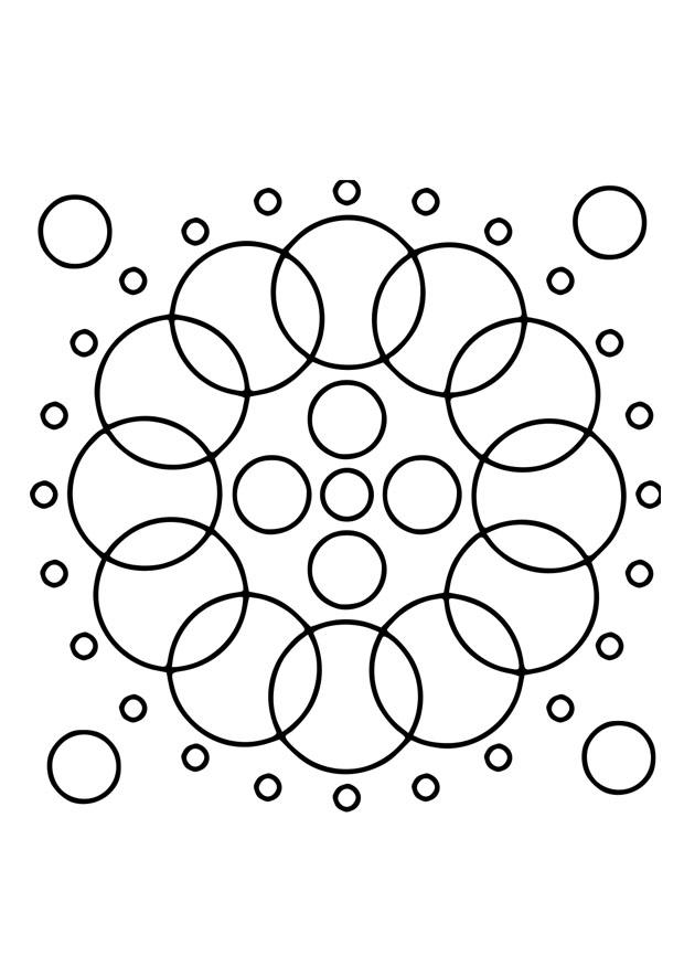 mandala17 Página para colorir mandala17
