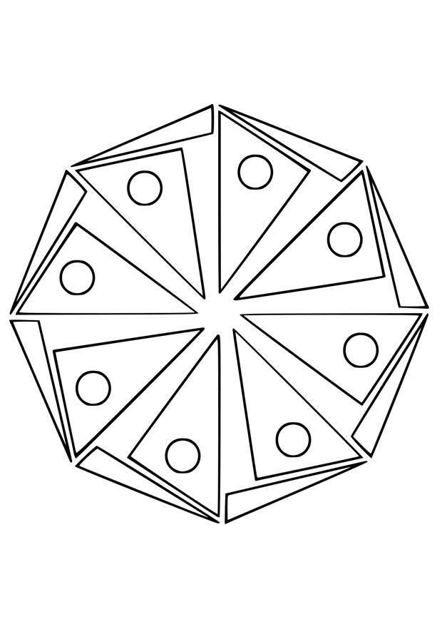 mandala18 Página para colorir mandala18