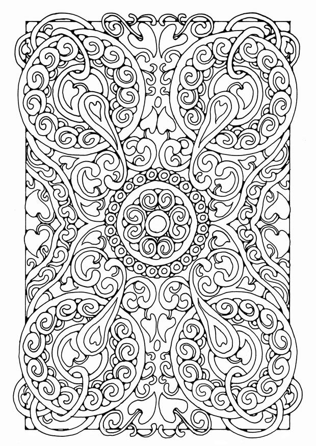 mandala5a Página para colorir mandala5a