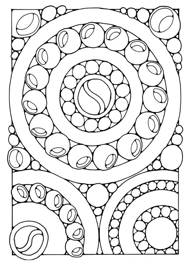 mandalas Página para colorir mandalas