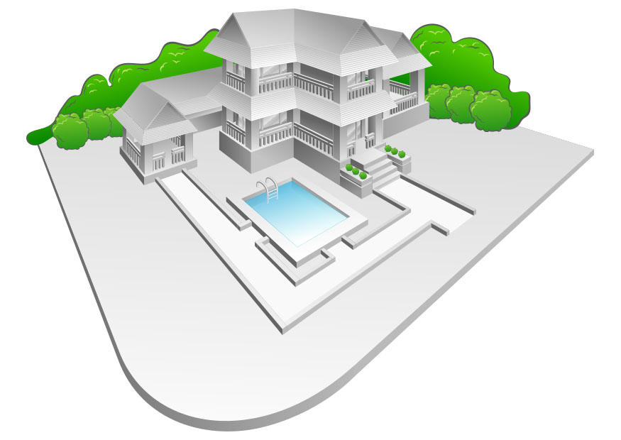 mansA£o com piscina imagem mansA£o com piscina