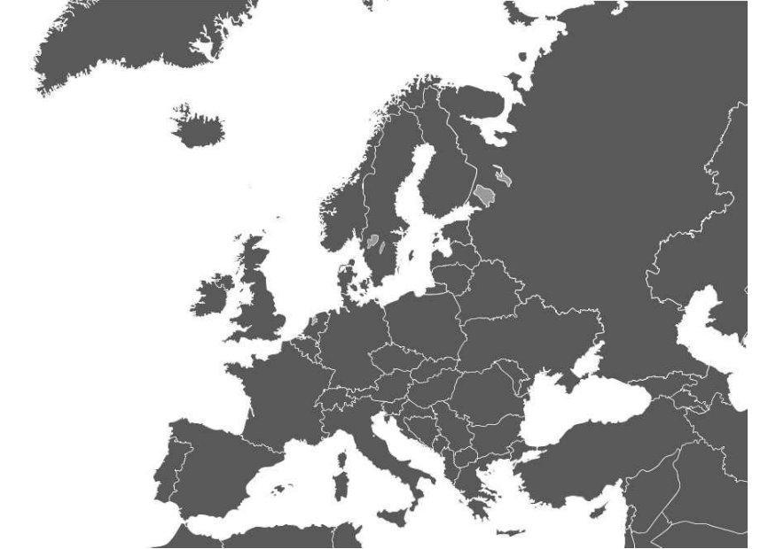 mapa da europa Página para colorir mapa da europa