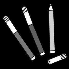 marcadores Página para colorir marcadores