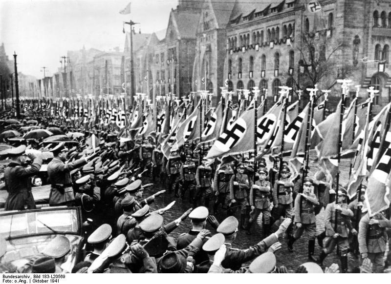 marchas nazistas Foto marchas nazistas