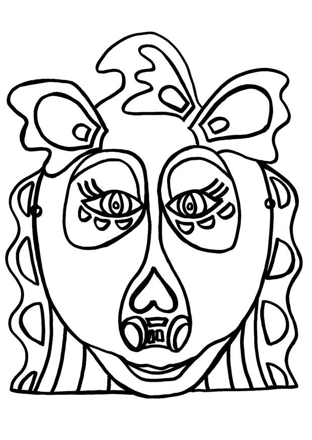 mA¡scara de dragA£o Artesanato mA¡scara de dragA£o