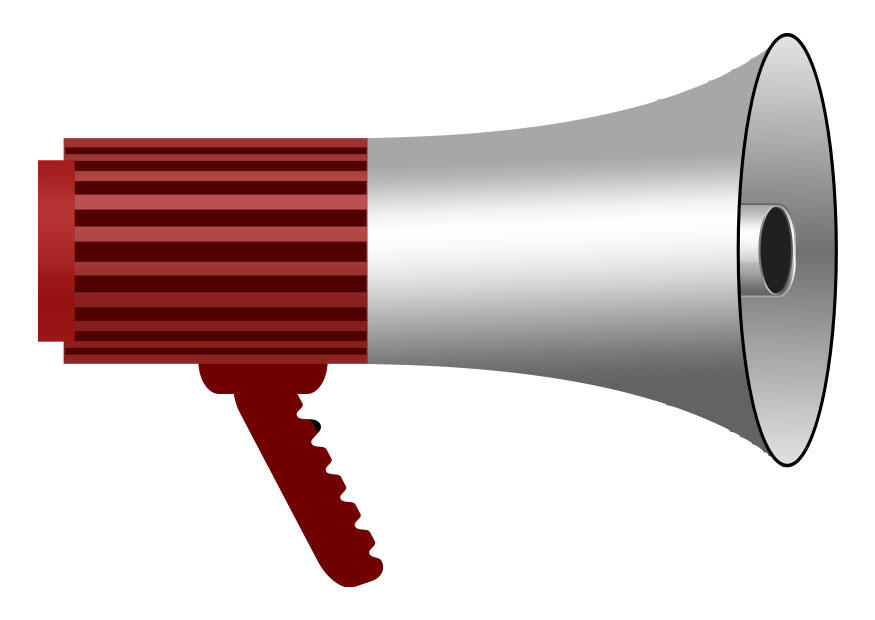 megafone imagem megafone