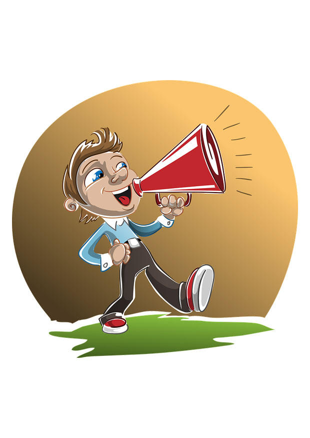 megafone imagem megafone