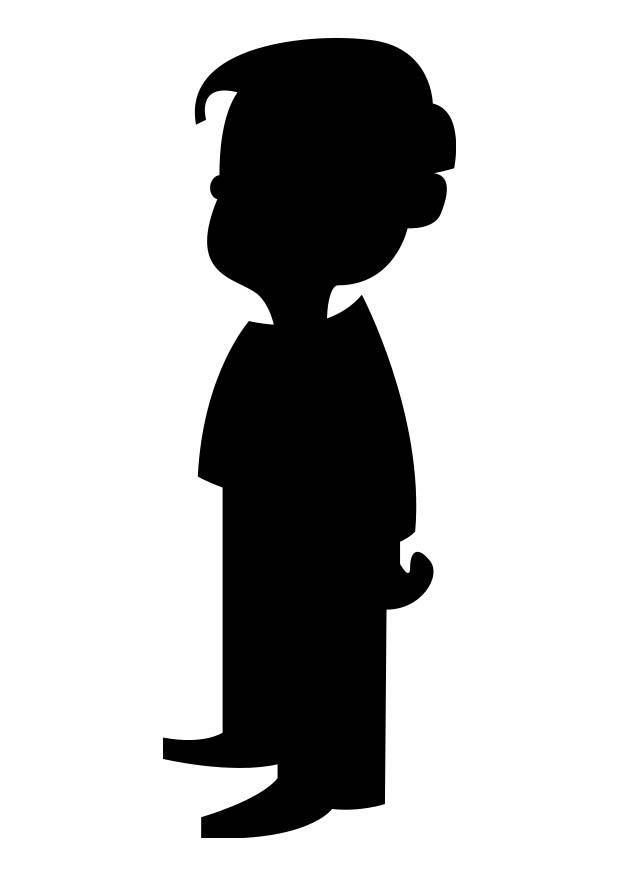 menino Página para colorir menino