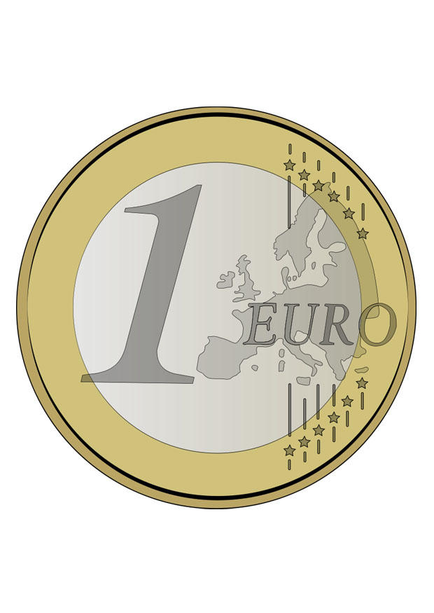 moeda de 1 euro imagem moeda de 1 euro