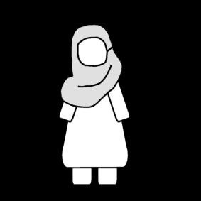 mulher - lenA§o na cabeA§a Página para colorir mulher - lenA§o na cabeA§a