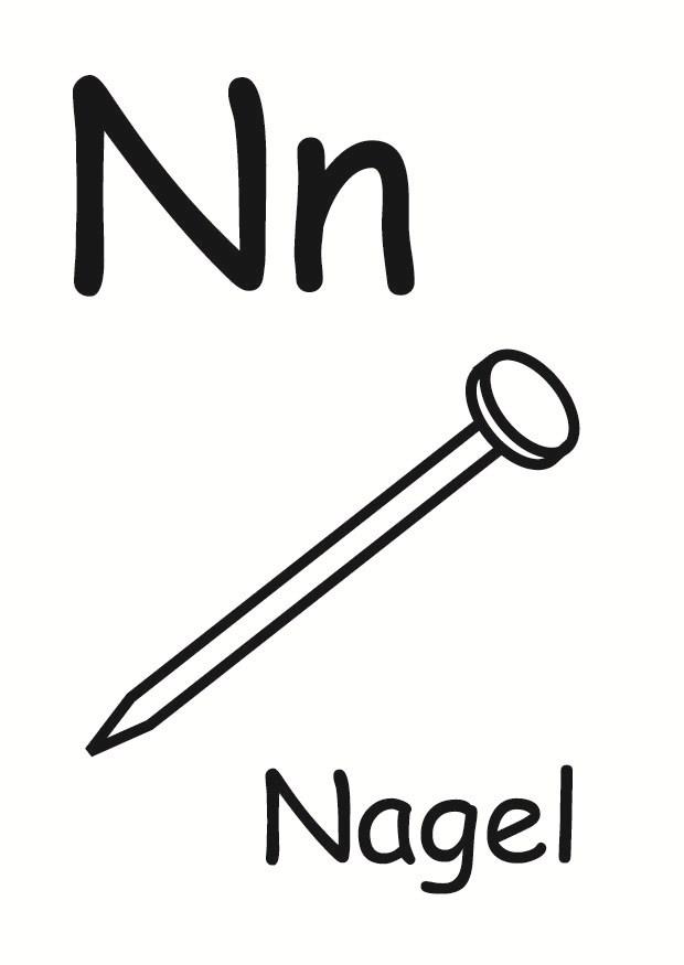 n Página para colorir n