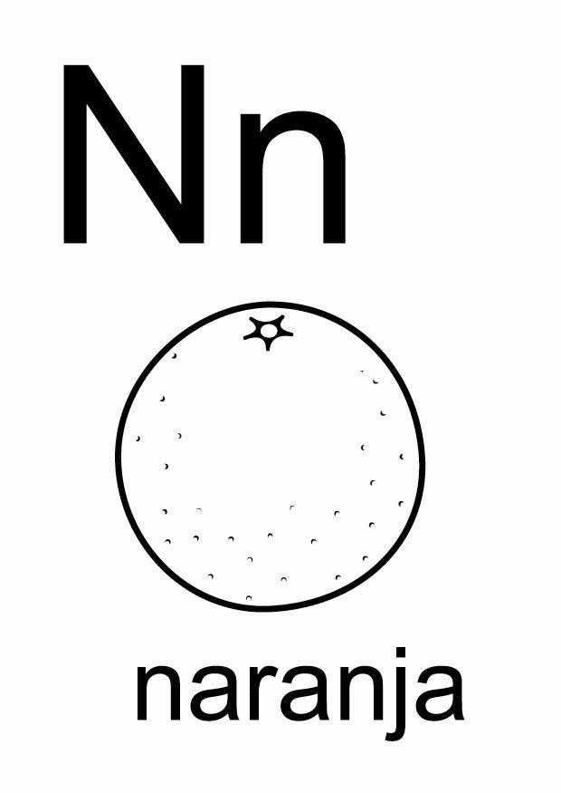n Página para colorir n