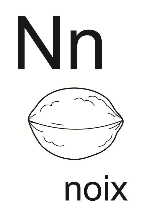 n Página para colorir n