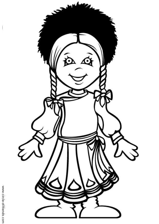 natasha da russia Página para colorir natasha da russia
