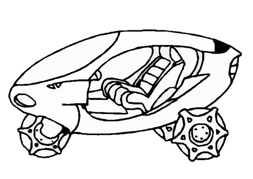 nave espacial Página para colorir nave espacial