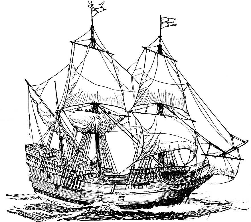 navio Página para colorir navio