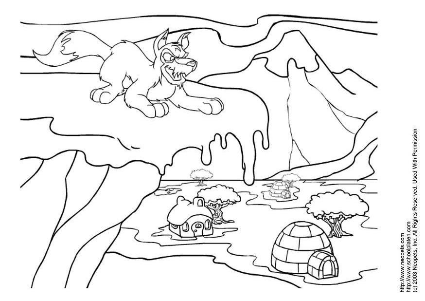 neopets Página para colorir neopets
