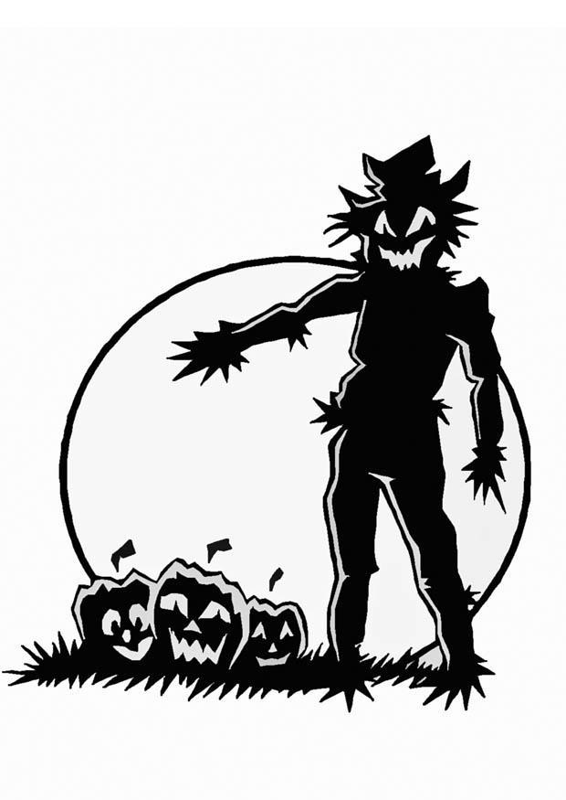 noite do terror Página para colorir noite do terror