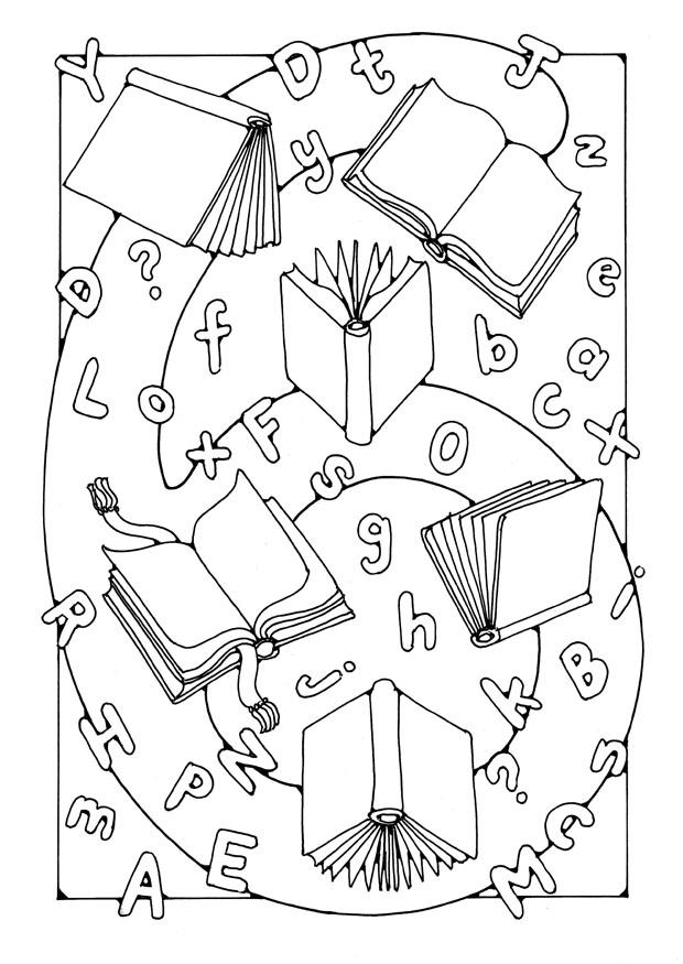 nAºmero - 6 Página para colorir nAºmero - 6