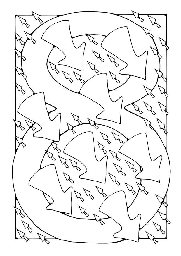 nAºmero - 8 Página para colorir nAºmero - 8