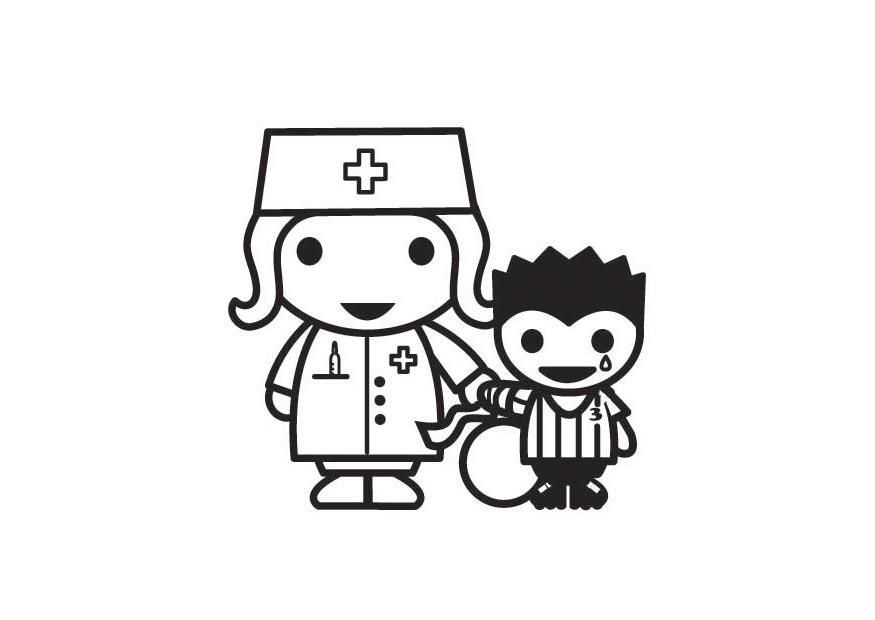 o direito ao atendimento mA©dico Página para colorir o direito ao atendimento mA©dico