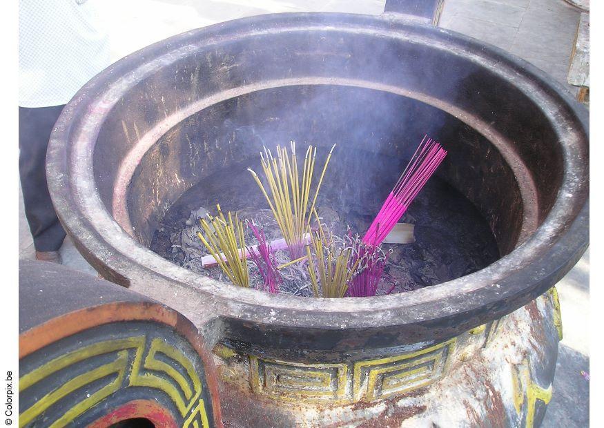 oferendas de incenso Foto oferendas de incenso