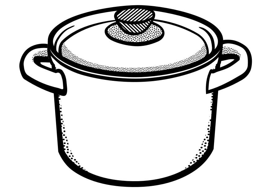 panela Página para colorir panela