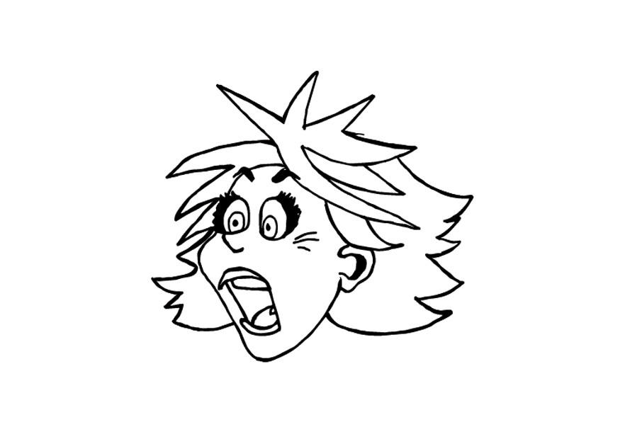 pA¢nico Página para colorir pA¢nico