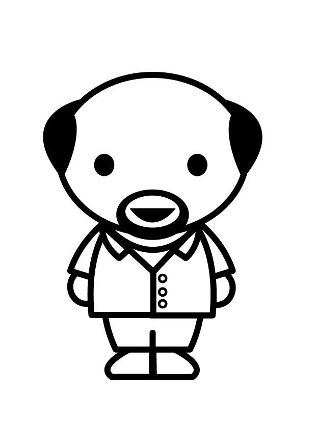papai Página para colorir papai