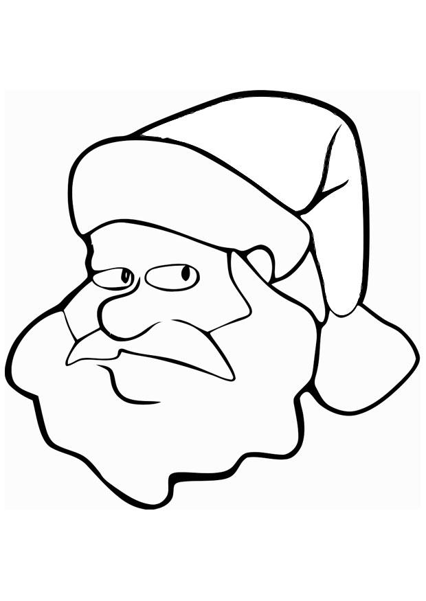 papai noel Página para colorir papai noel
