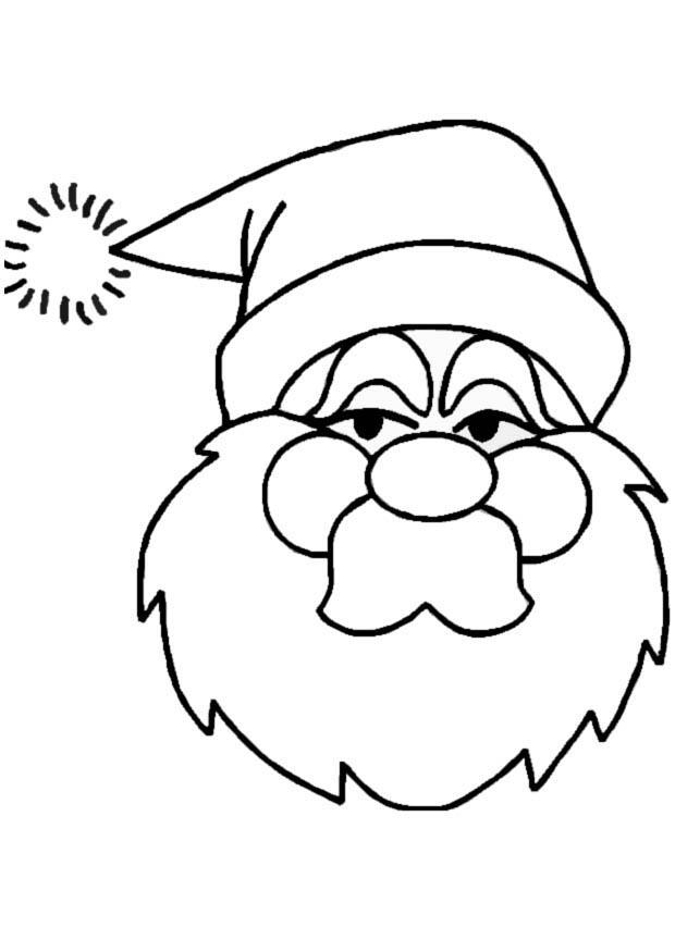 papai noel Página para colorir papai noel