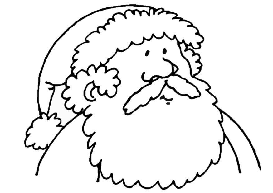 papai noel Página para colorir papai noel