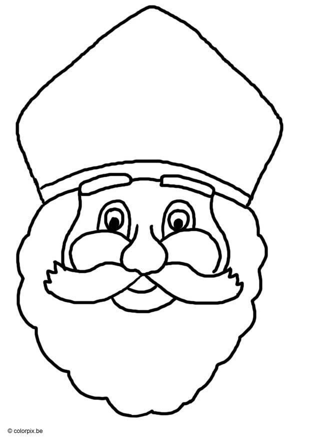 papai noel Página para colorir papai noel