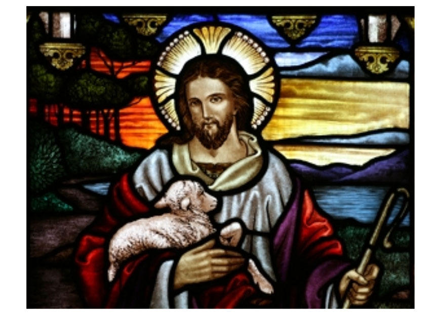 pA¡scoa - jesus com um cordeiro imagem pA¡scoa - jesus com um cordeiro