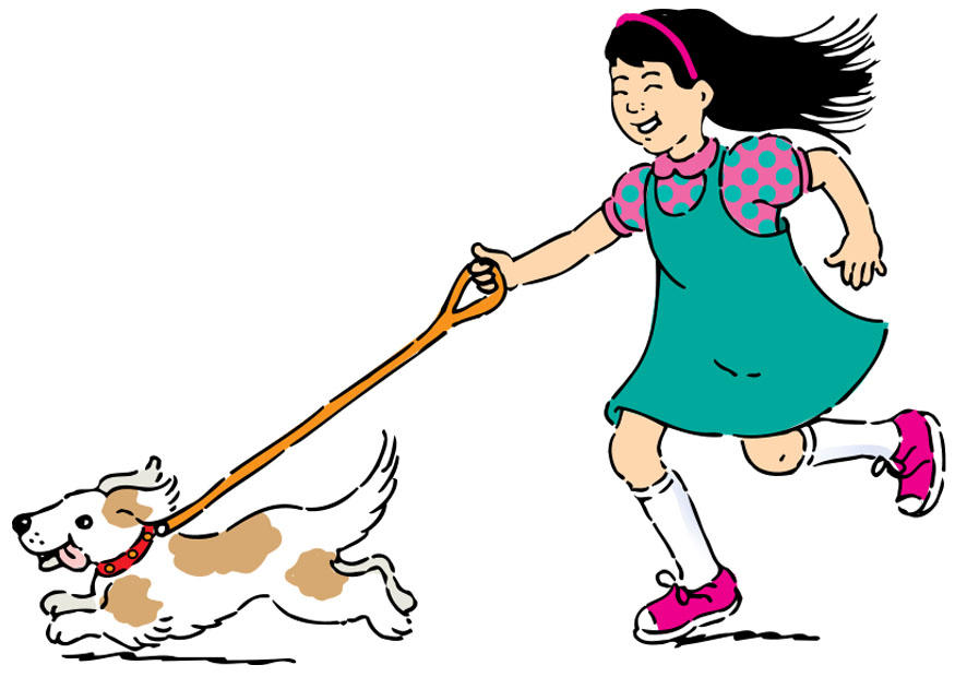 passear com o cachorro imagem passear com o cachorro