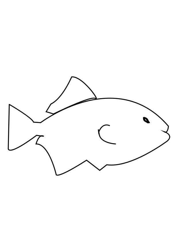 peixe Página para colorir peixe