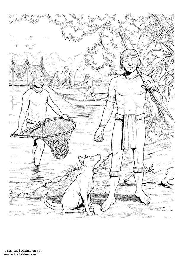 pescador Página para colorir pescador
