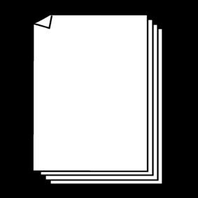 pilha de folhas de papel Página para colorir pilha de folhas de papel