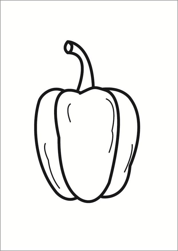 pimentA£o Página para colorir pimentA£o