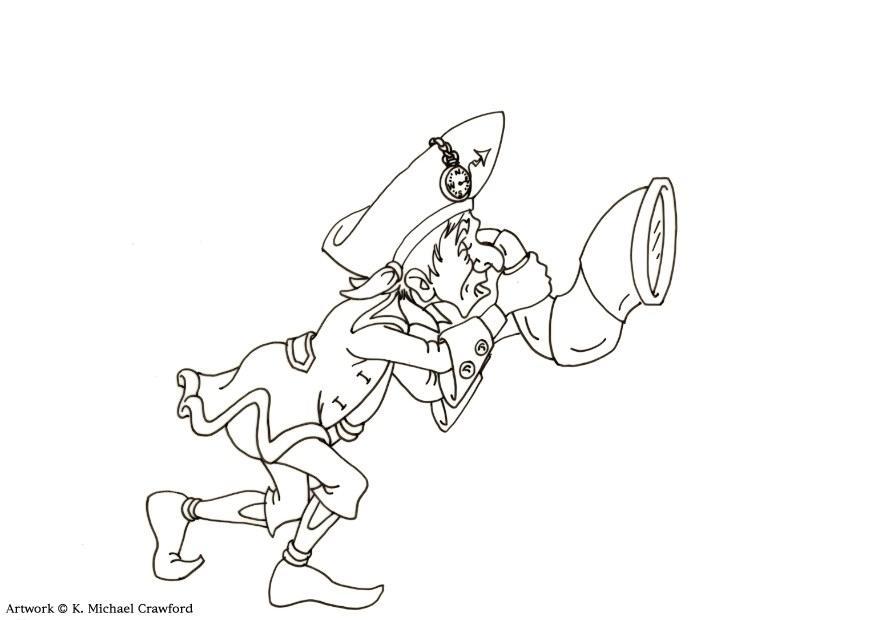 pirata Página para colorir pirata