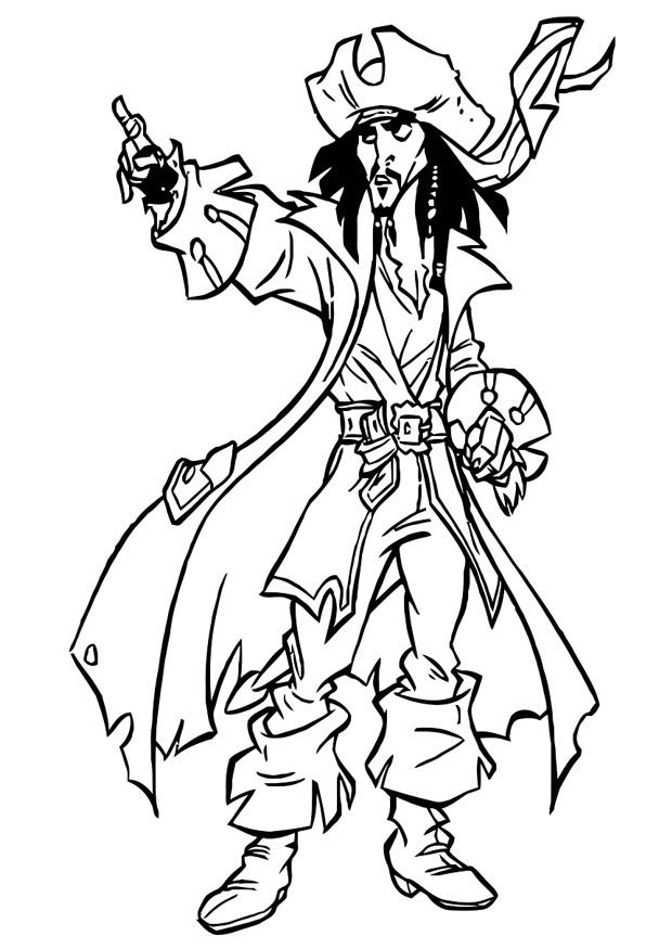 piratas do caribe Página para colorir piratas do caribe