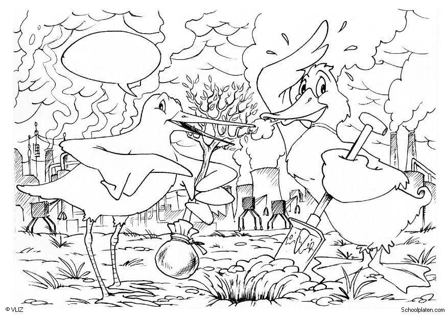 plantando A¡rvores Página para colorir plantando A¡rvores