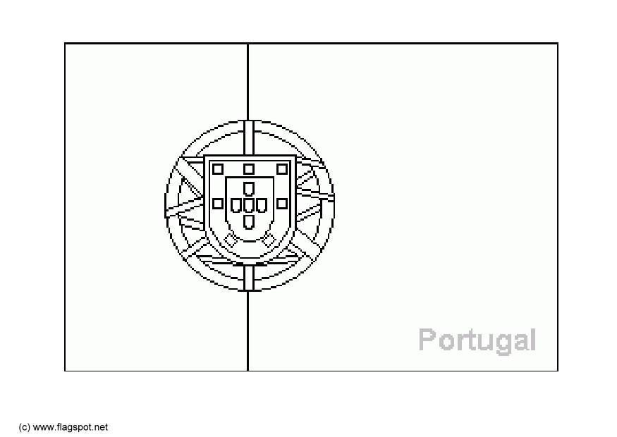 portugal Página para colorir portugal
